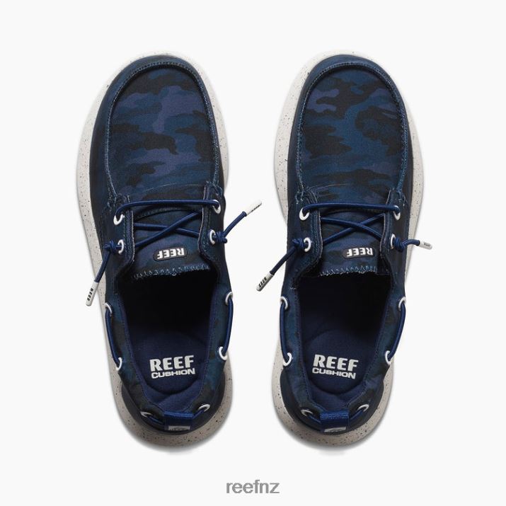 Reef Shoes NZ 62JVZ509 - Swellsole Pier Men Navy/Camo Reef