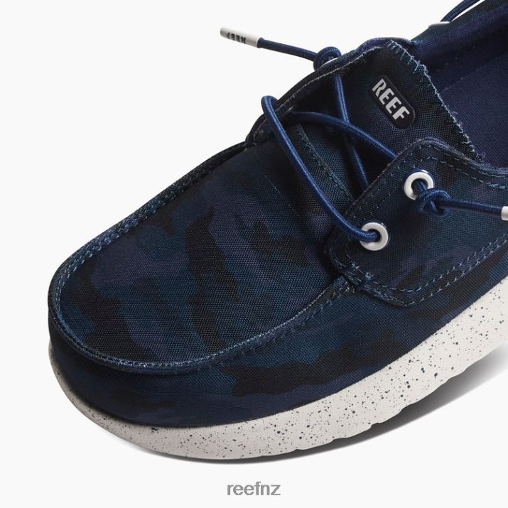 Reef Shoes NZ 62JVZ509 - Swellsole Pier Men Navy/Camo Reef