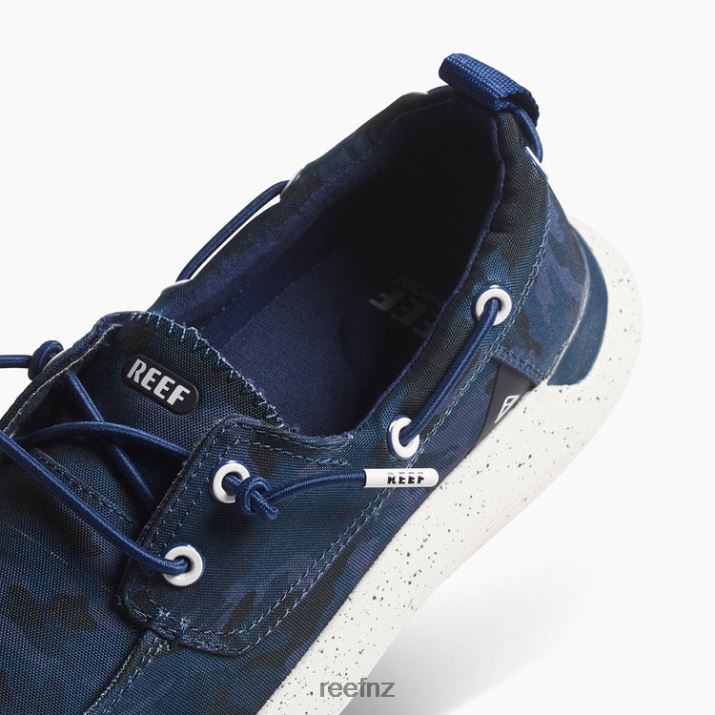 Reef Shoes NZ 62JVZ509 - Swellsole Pier Men Navy/Camo Reef
