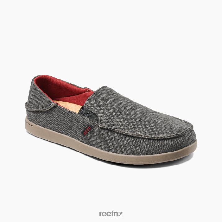 Reef Shoes NZ 62JVZ513 - Cushion Matey Men Black/Red/Grey Reef