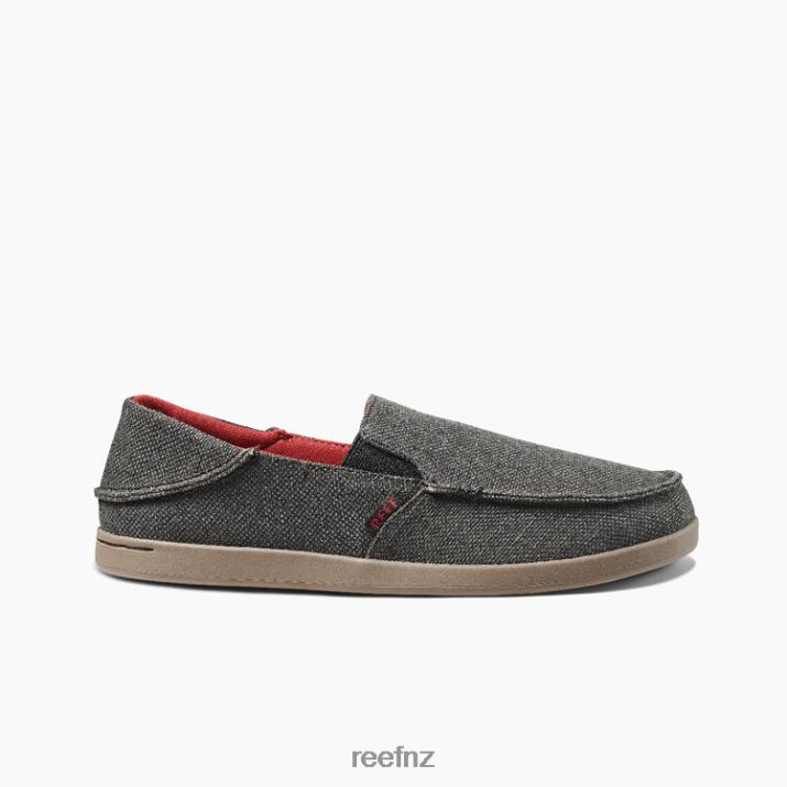 Reef Shoes NZ 62JVZ513 - Cushion Matey Men Black/Red/Grey Reef