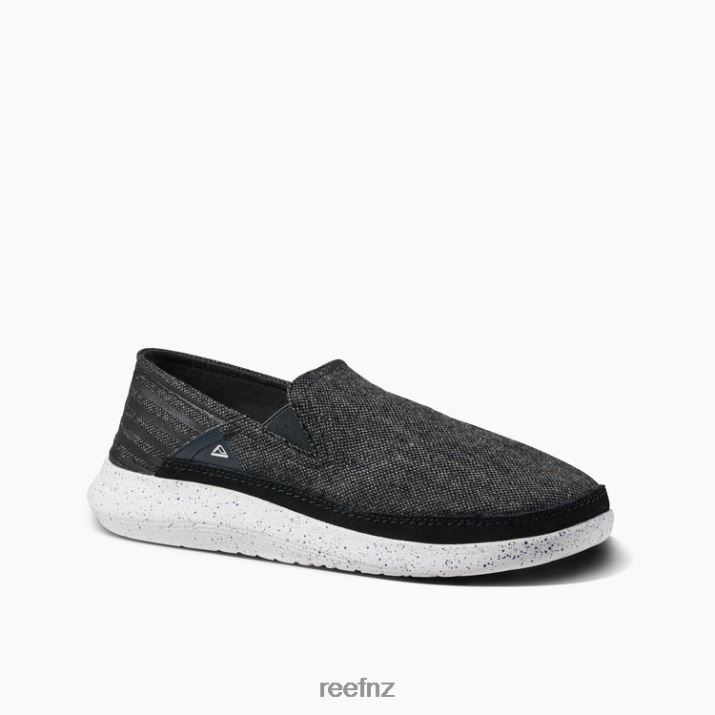 Reef Shoes NZ 62JVZ516 - Swellsole Traveler Men Black Reef