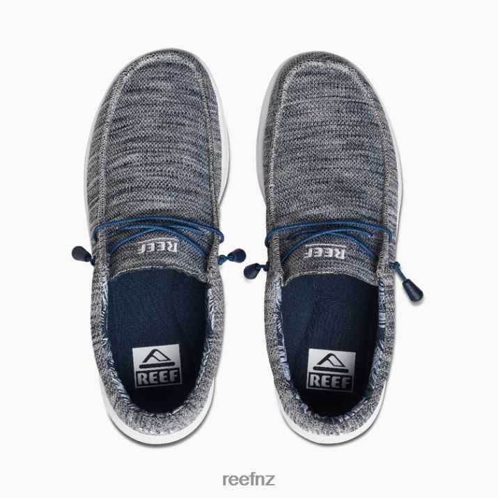 Reef Shoes NZ 62JVZ520 - Cushion Coast Mesh Men Navy/White Reef