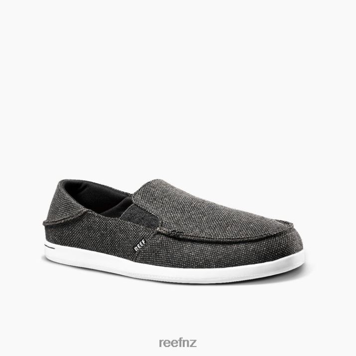 Reef Shoes NZ 62JVZ524 - Cushion Matey Men Black/White Reef