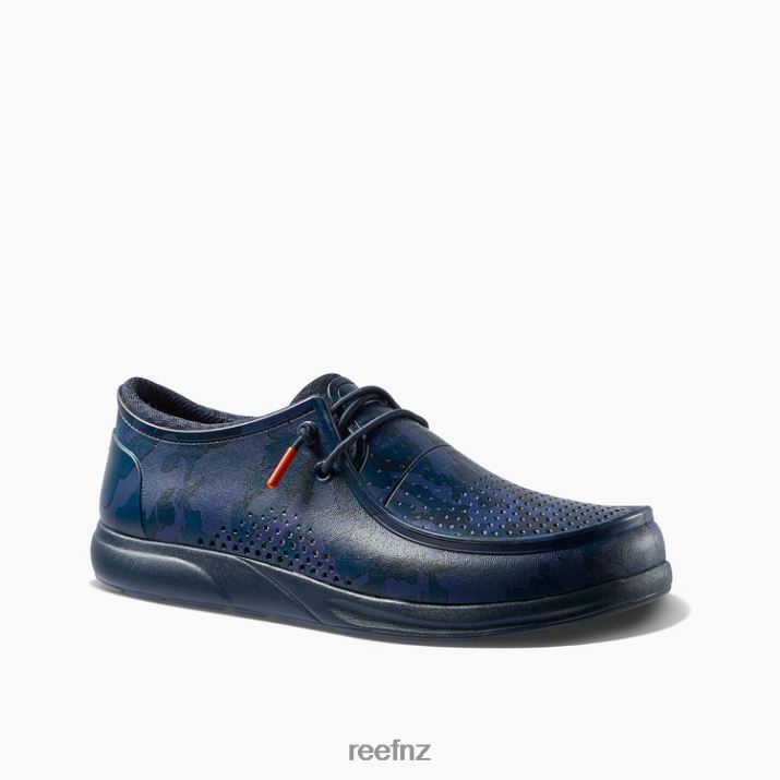Reef Shoes NZ 62JVZ527 - Water Coast Prints Men Navy Camo Reef