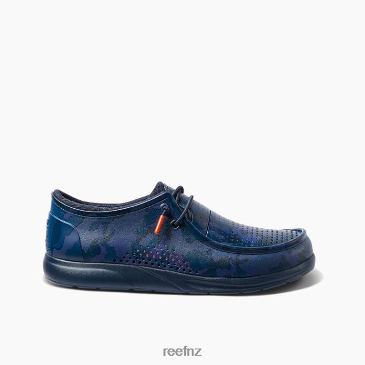 Reef Shoes NZ 62JVZ527 - Water Coast Prints Men Navy Camo Reef
