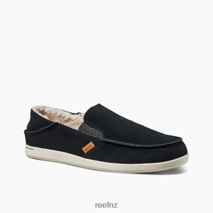 Reef Shoes NZ 62JVZ529 - Cushion Matey Cozy Men Black Reef
