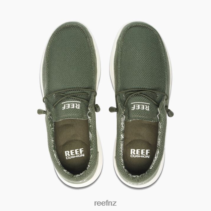 Reef Shoes NZ 62JVZ532 - Cushion Coast Textile Men Iron Reef