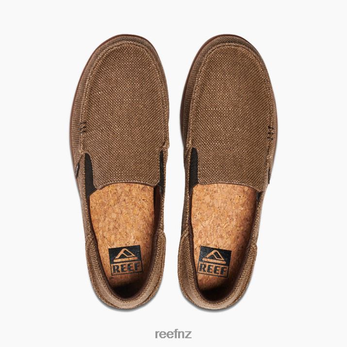 Reef Shoes NZ 62JVZ533 - Cushion Matey Men Brown/Gum Reef