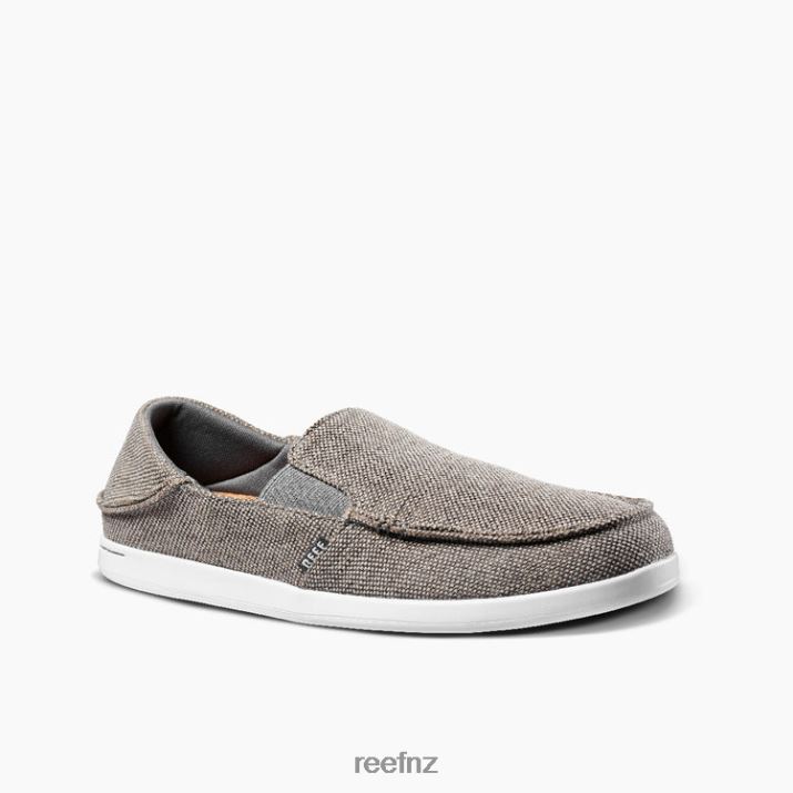 Reef Shoes NZ 62JVZ534 - Cushion Matey Men Grey/White Reef