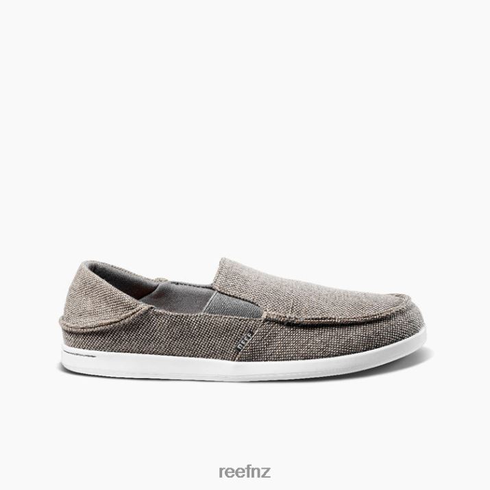Reef Shoes NZ 62JVZ534 - Cushion Matey Men Grey/White Reef
