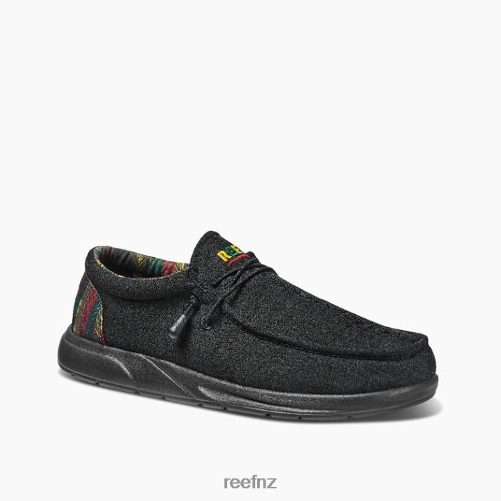 Reef Shoes NZ 62JVZ536 - Cushion Coast Textile Men Rasta Palm Reef