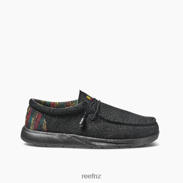 Reef Shoes NZ 62JVZ536 - Cushion Coast Textile Men Rasta Palm Reef