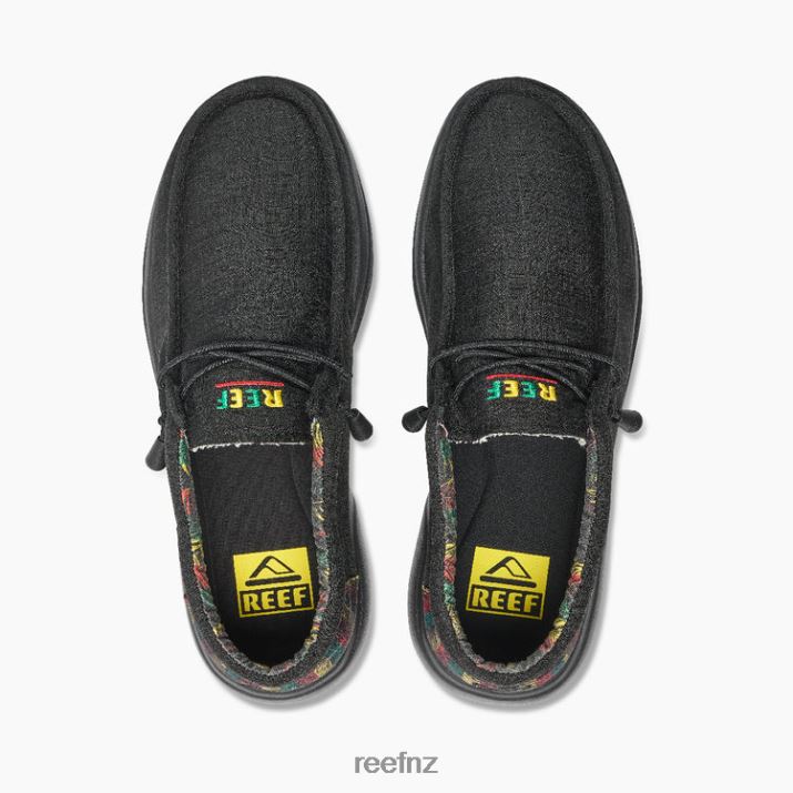 Reef Shoes NZ 62JVZ536 - Cushion Coast Textile Men Rasta Palm Reef