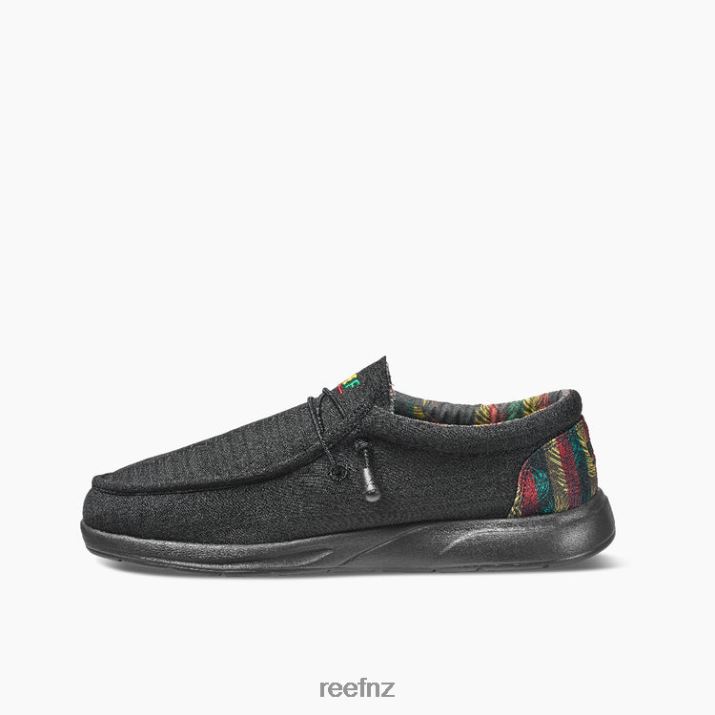 Reef Shoes NZ 62JVZ536 - Cushion Coast Textile Men Rasta Palm Reef
