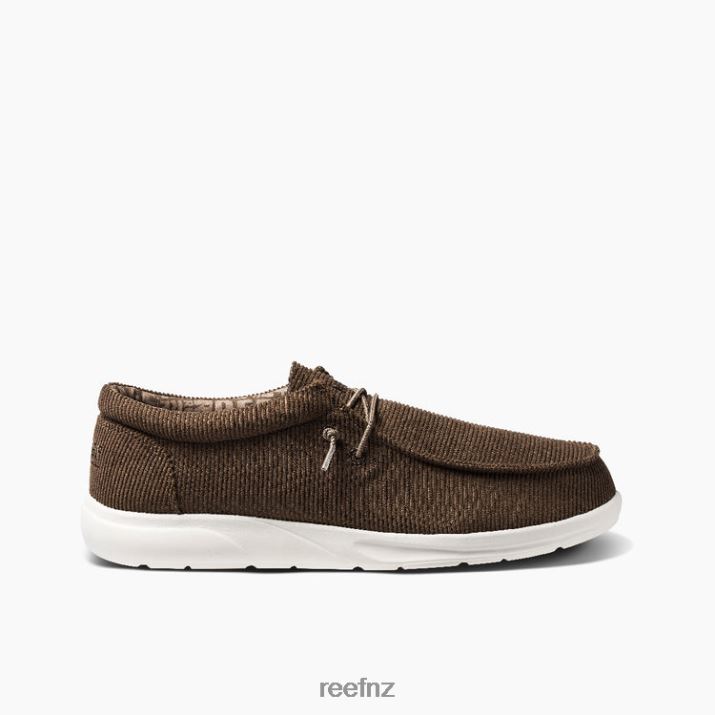 Reef Shoes NZ 62JVZ538 - Cushion Coast Textile Men Brown Cord Reef
