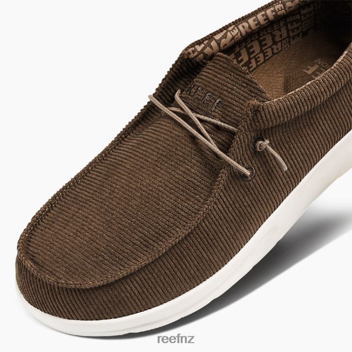 Reef Shoes NZ 62JVZ538 - Cushion Coast Textile Men Brown Cord Reef