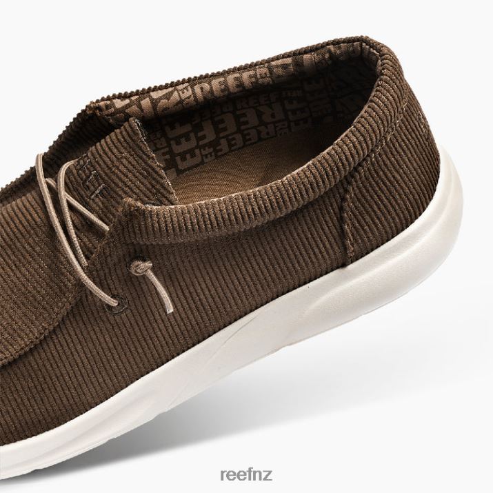 Reef Shoes NZ 62JVZ538 - Cushion Coast Textile Men Brown Cord Reef