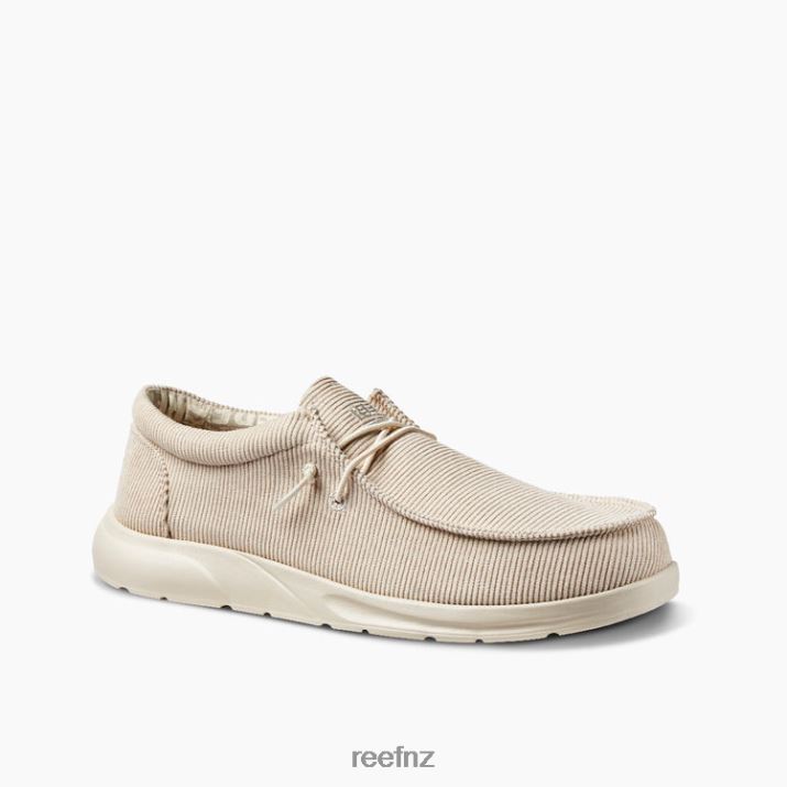 Reef Shoes NZ 62JVZ539 - Cushion Coast Textile Men Oat Cord Reef