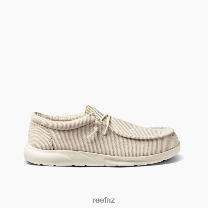 Reef Shoes NZ 62JVZ539 - Cushion Coast Textile Men Oat Cord Reef