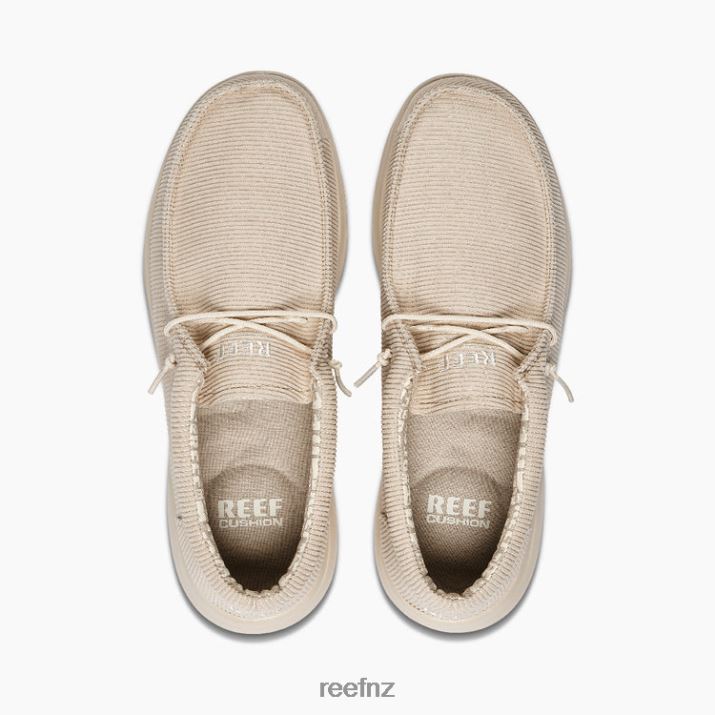Reef Shoes NZ 62JVZ539 - Cushion Coast Textile Men Oat Cord Reef