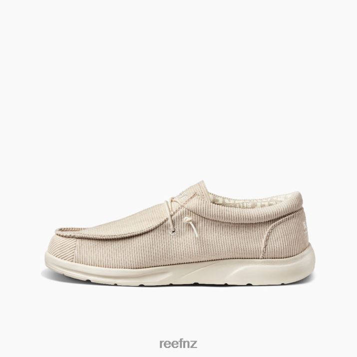 Reef Shoes NZ 62JVZ539 - Cushion Coast Textile Men Oat Cord Reef
