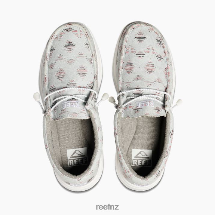 Reef Shoes NZ 62JVZ540 - Cushion Coast Textile Men Sedona Grey Reef