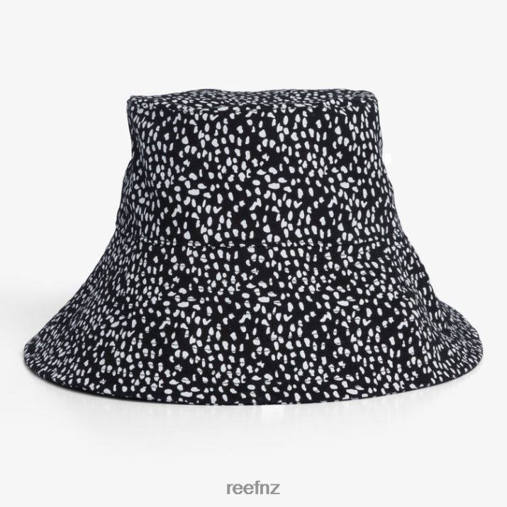Reef NZ 62JVZ298 - Rudy Printed Bucket Hat Women Abstract Dot Reef