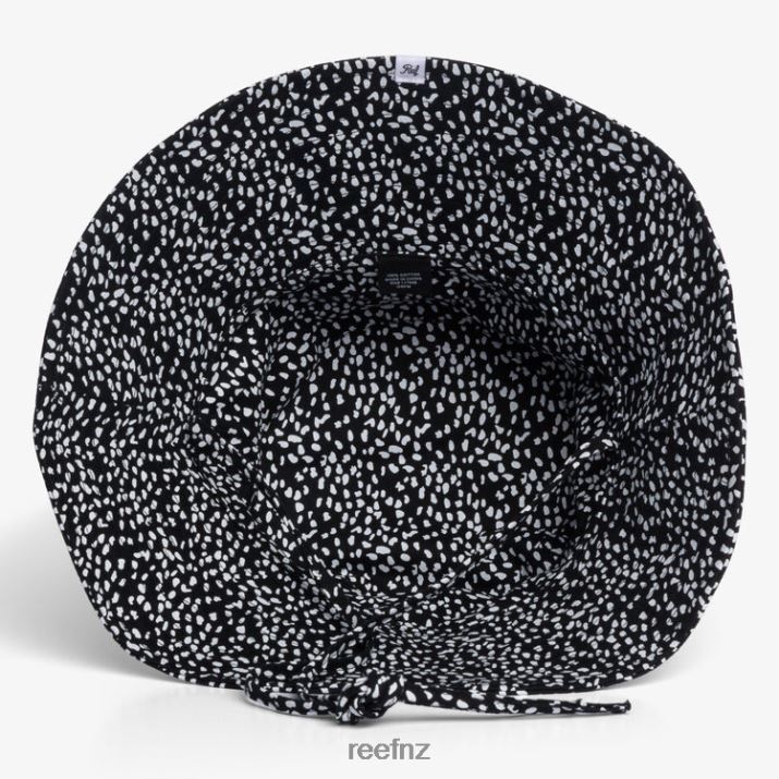 Reef NZ 62JVZ298 - Rudy Printed Bucket Hat Women Abstract Dot Reef