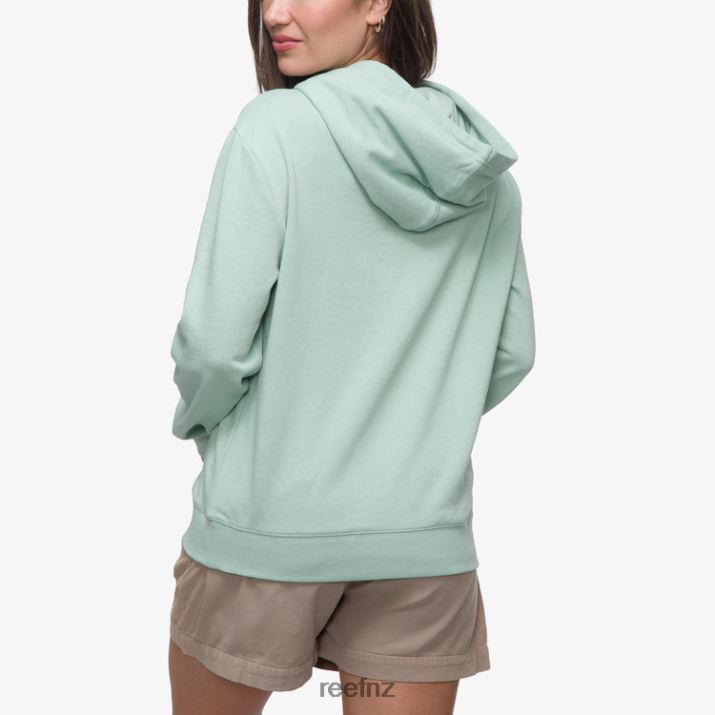Reef NZ 62JVZ286 - Fountains Pullover Hoodie Women Still Green Reef
