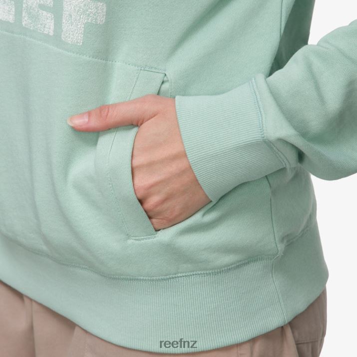 Reef NZ 62JVZ286 - Fountains Pullover Hoodie Women Still Green Reef