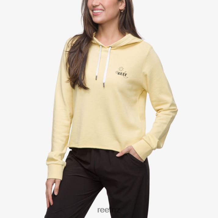 Reef NZ 62JVZ287 - Stairway Pullover Hoodie Women Custard Reef