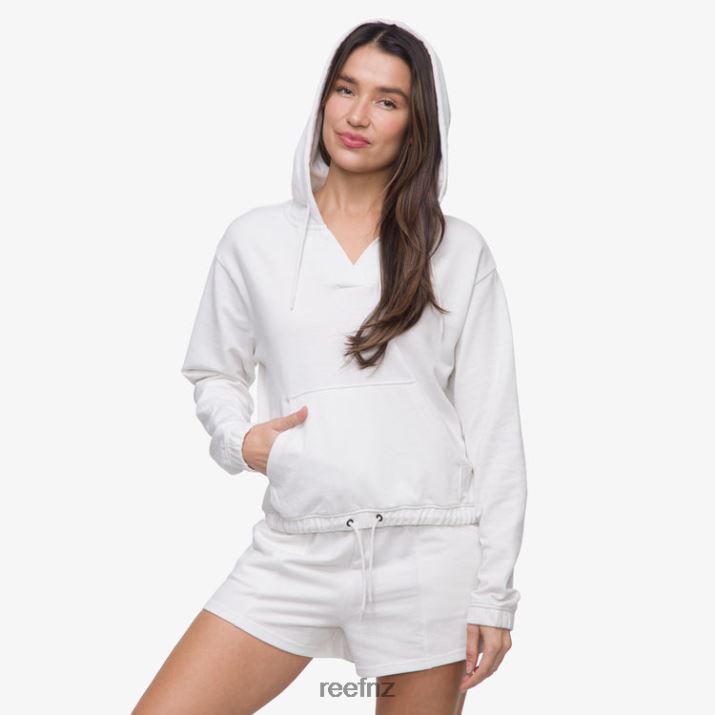 Reef NZ 62JVZ288 - Mel Pullover Hoodie Women Marshmallow Reef