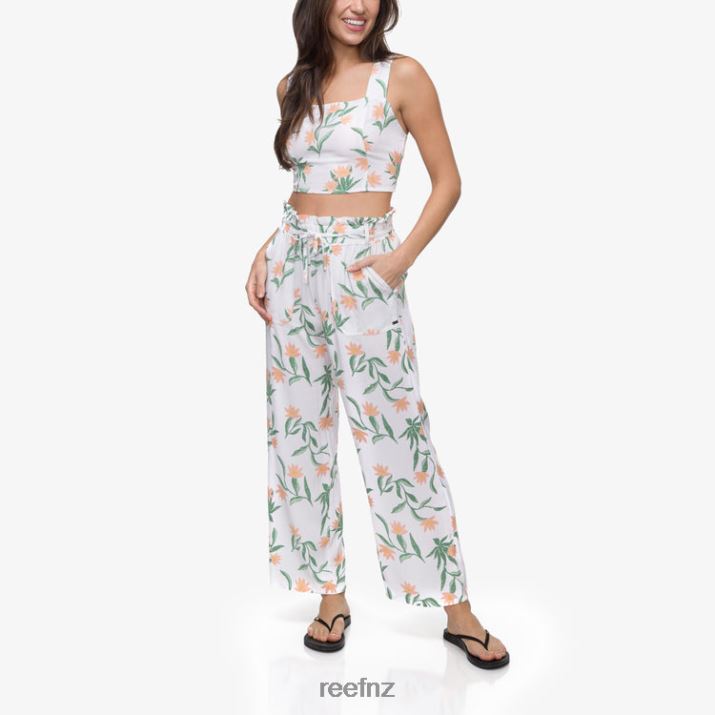 Reef NZ 62JVZ291 - Hope Paperbag Pant Women Bright White Reef