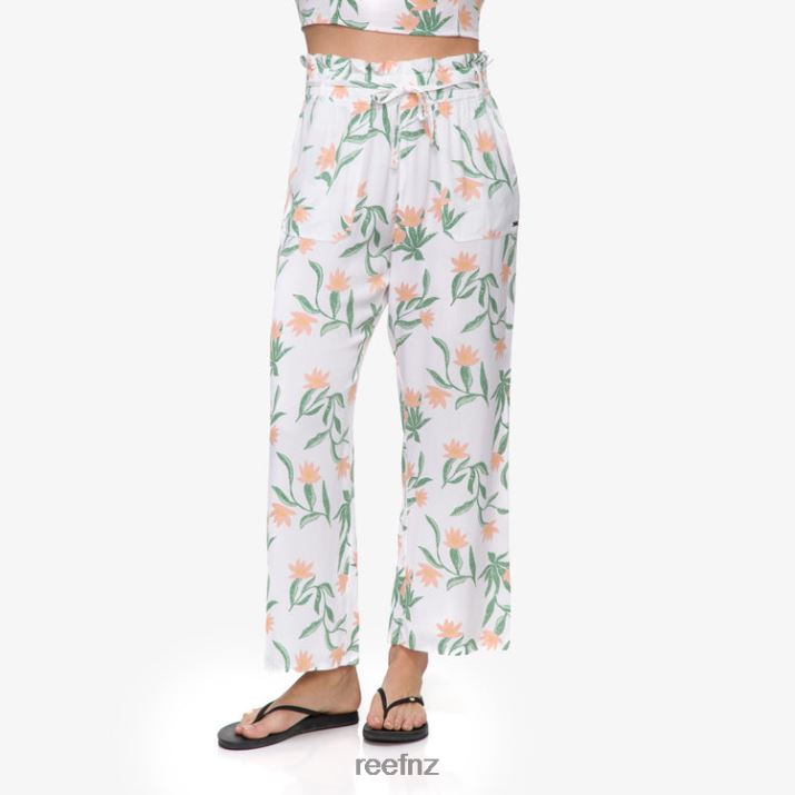 Reef NZ 62JVZ291 - Hope Paperbag Pant Women Bright White Reef