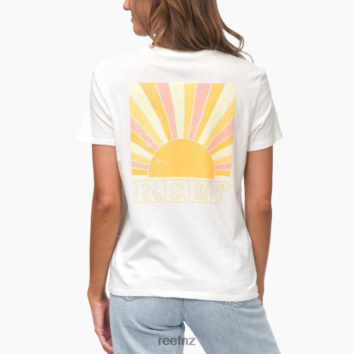 Reef NZ 62JVZ272 - Lighter Short Sleeve Tee Women Marshmallow Reef