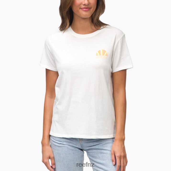 Reef NZ 62JVZ272 - Lighter Short Sleeve Tee Women Marshmallow Reef