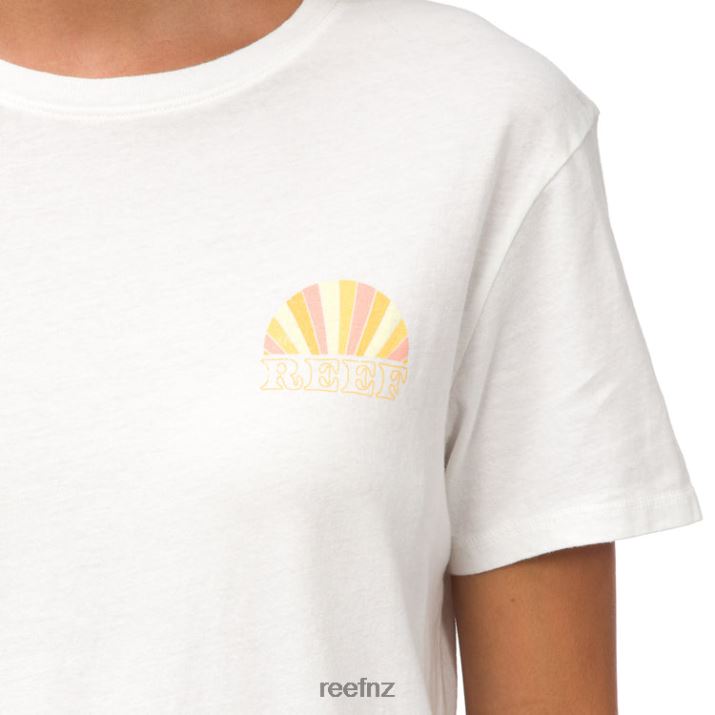 Reef NZ 62JVZ272 - Lighter Short Sleeve Tee Women Marshmallow Reef