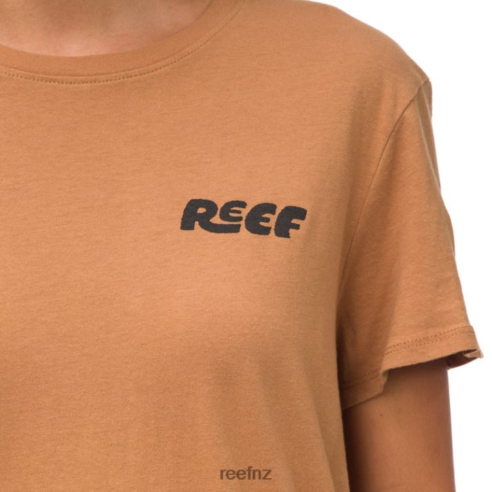 Reef NZ 62JVZ275 - Vacay Short Sleeve Tee Women Brown Reef