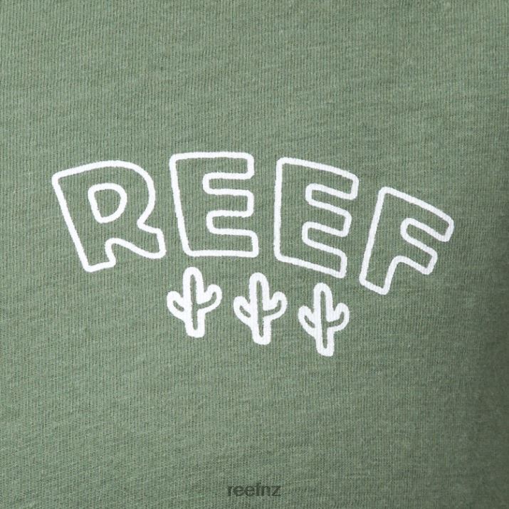 Reef NZ 62JVZ277 - Cacti Short Sleeve Boxy Tee Women Seaspray Reef