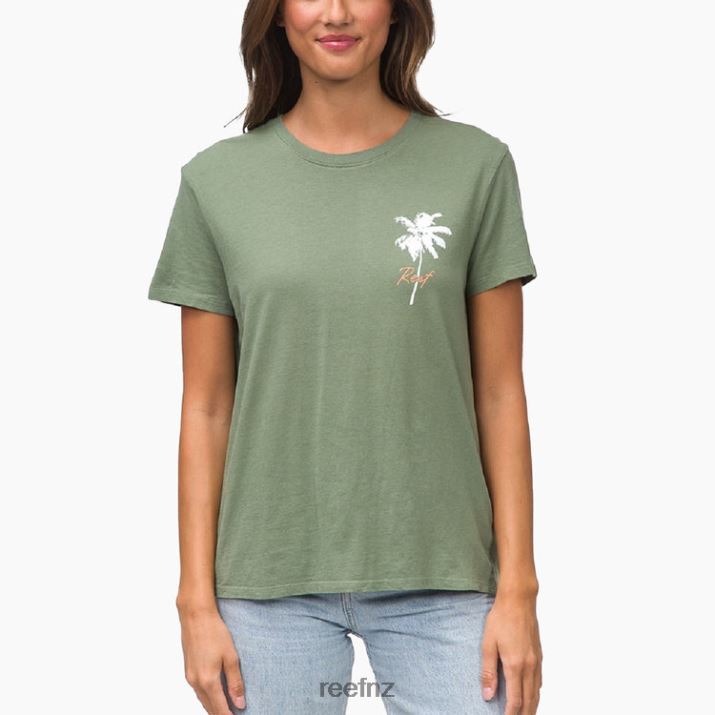 Reef NZ 62JVZ282 - Ridley Short Sleeve Tee Women Seaspray Reef