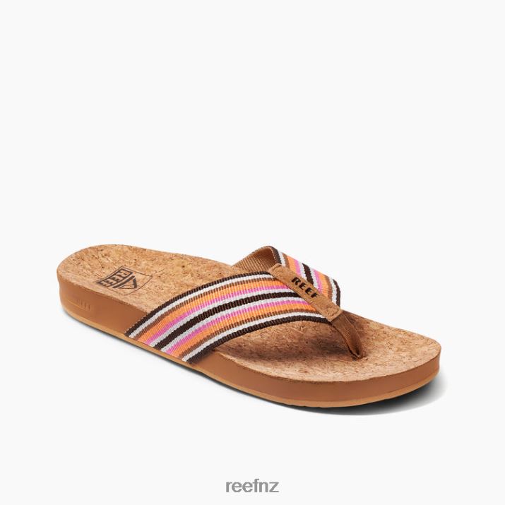 Reef Shoes NZ 62JVZ100 - Reef Cushion Strand Threads Women Smoothie Stripe