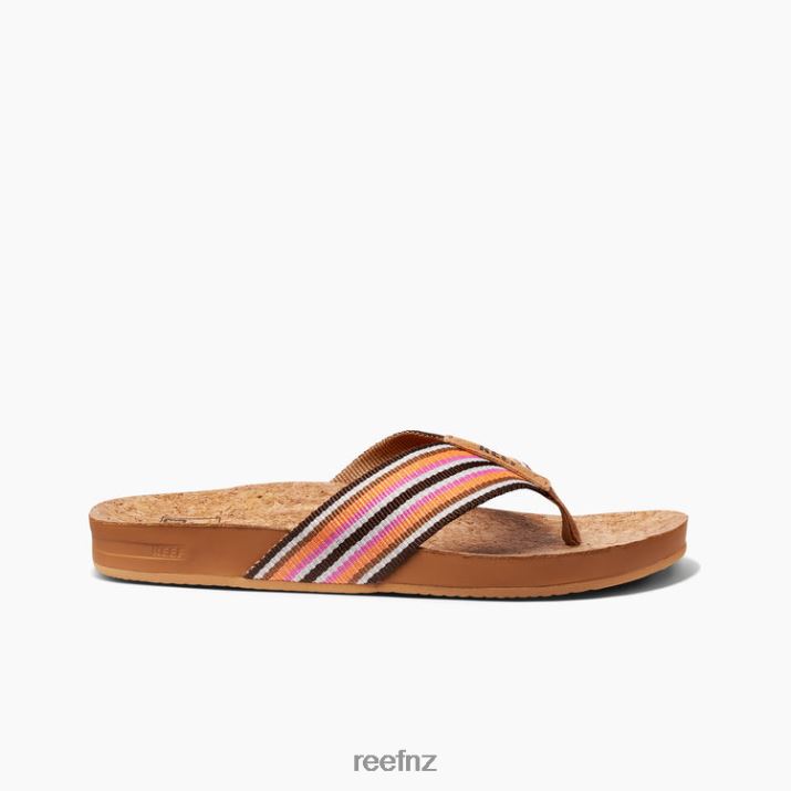 Reef Shoes NZ 62JVZ100 - Reef Cushion Strand Threads Women Smoothie Stripe