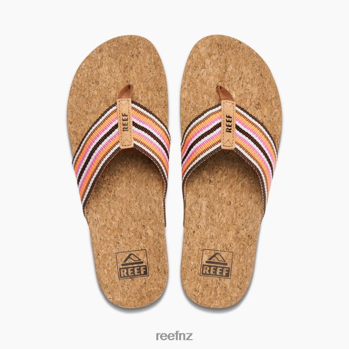Reef Shoes NZ 62JVZ100 - Reef Cushion Strand Threads Women Smoothie Stripe