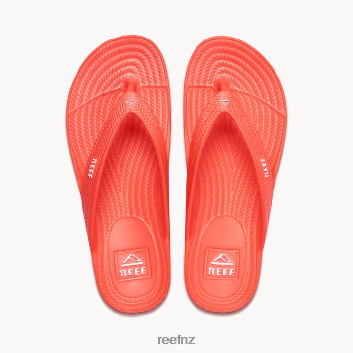Reef Shoes NZ 62JVZ107 - Water Court Women Neon Poppy Reef