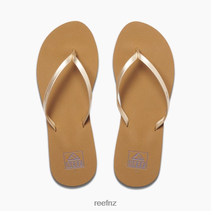 Reef Shoes NZ 62JVZ121 - Bliss Nights Women Tan/Champagne Reef