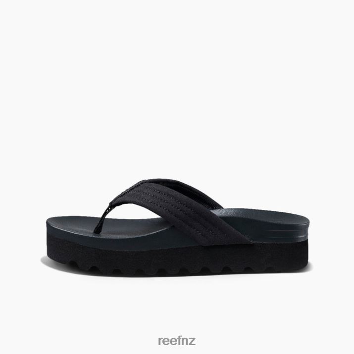 Reef Shoes NZ 62JVZ138 - Cushion Shea Hi Women Black Reef