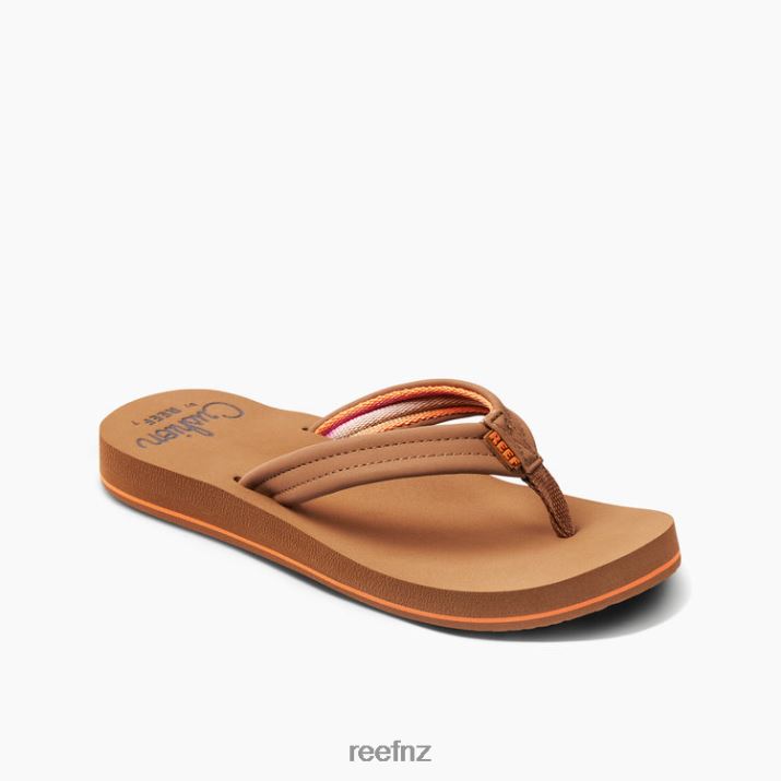 Reef Shoes NZ 62JVZ148 - Reef Cushion Breeze Women Tan/Smoothie