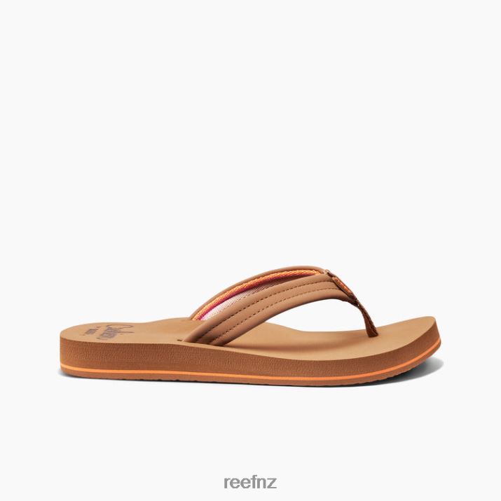 Reef Shoes NZ 62JVZ148 - Reef Cushion Breeze Women Tan/Smoothie