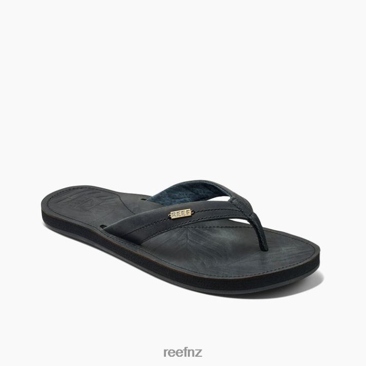 Reef Shoes NZ 62JVZ208 - Reef Drift Away Leather Women Dusty Black
